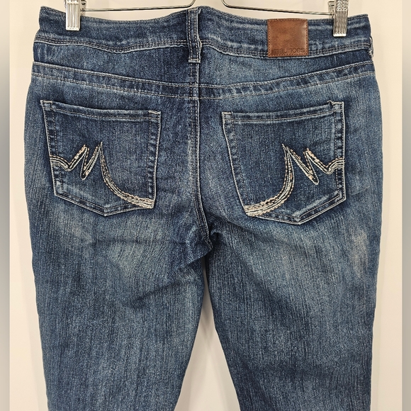 Maurices Straight Leg Blue Jeans Size 10 - Picture 5 of 10